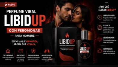 PERFUME VIRAL CON FEROMONAS LIBIDUP (HOMBRE)